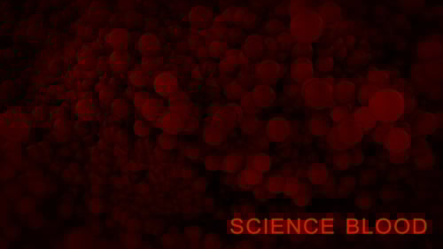 Dynamic Red Spheres Fluid Reveal Transition