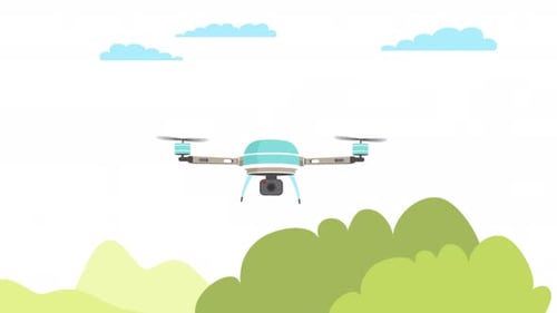 Gravação de vídeo com Drone 4K