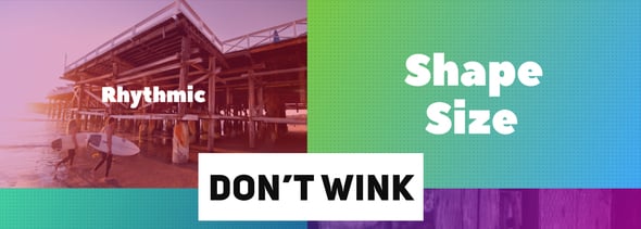 Don't Wink - Typographic Intro