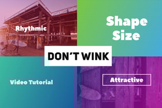 Don't Wink - Typographic Intro