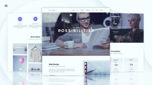 Modern Website Promo