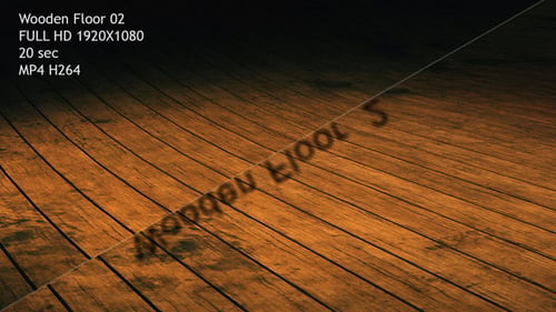 Animated Wooden Floor Loop with Dynamic Light