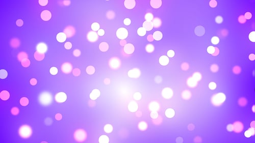 Soft Focus Glowing Bokeh Lights Particle Background