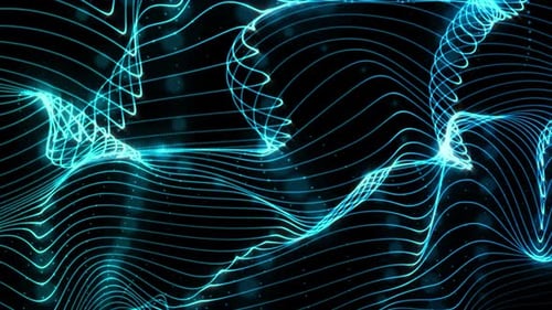 Abstrakte Linienpartikel Hintergrund