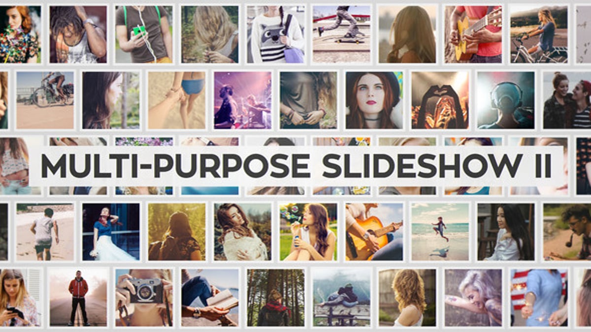 Clean Photo and Video Slideshow for Multipurpose Gallery, Video ...