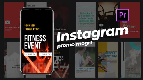 Instagram Promo mogrt