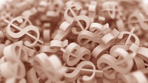 Brown Dollar Signs