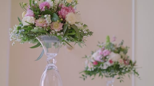 Floral Arrangement for Wedding Event Table Decoration