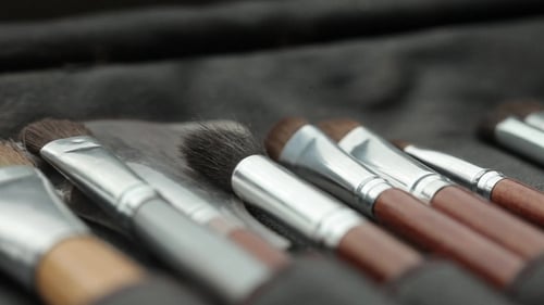 Pinsel für Make-up, 100 mm, Schieberegler