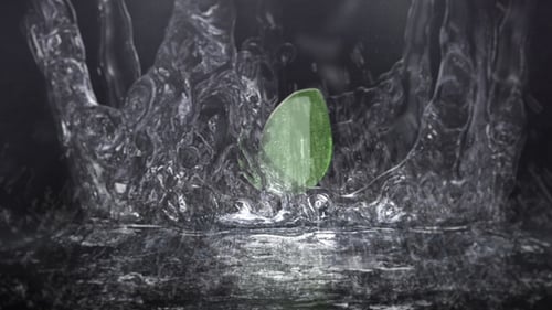 Epic Water Splash/Drop Logo