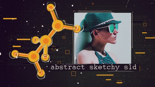 Abstract Sketchy Slideshow