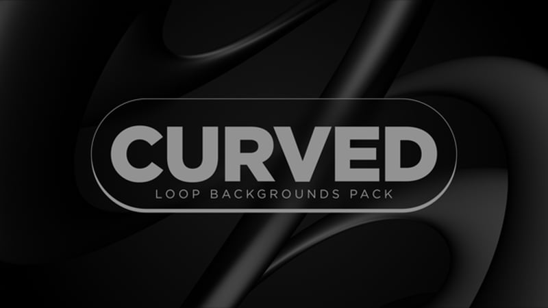 Curved Loop Backgrounds, Backgrounds Motion Graphics ft. bright & clean ...
