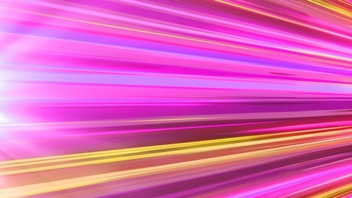 Futuristic Speed Light Streaks Tunnel Animation Background