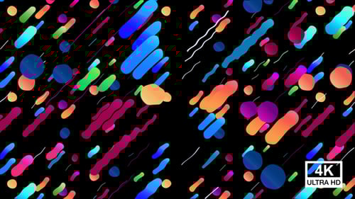 Dynamic Abstract Liquid Shapes Lines Moving Loop Background