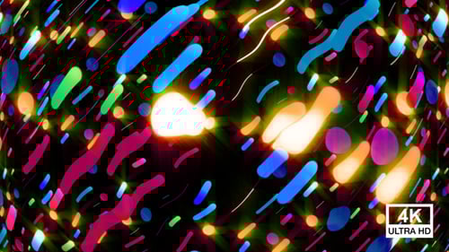 Abstract Neon Fluid Shapes Dynamic Motion Background