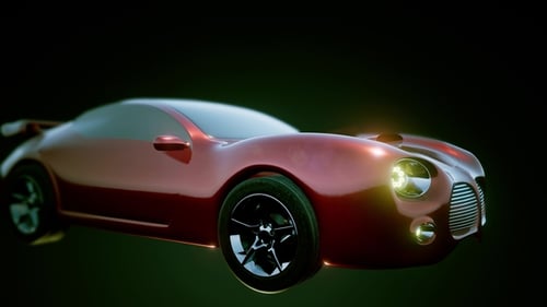 Fahrgestell mit Motor