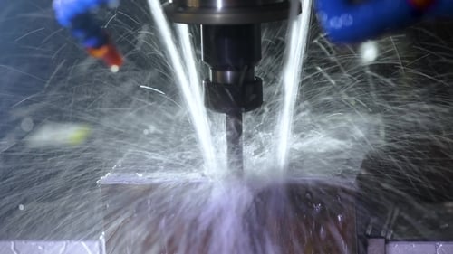 Metallbearbeitung CNC-Fräsmaschine