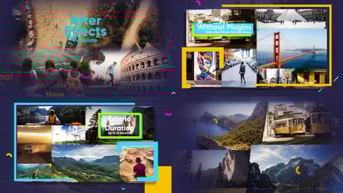 Bright and Stylish Multi Video Slideshow