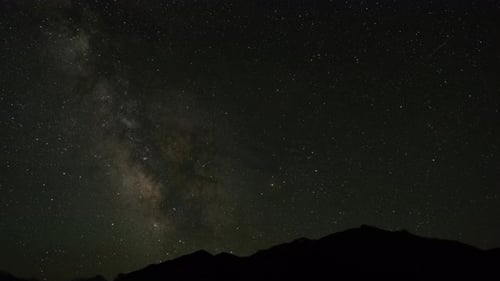 Night Sky with Milky Way and Stars