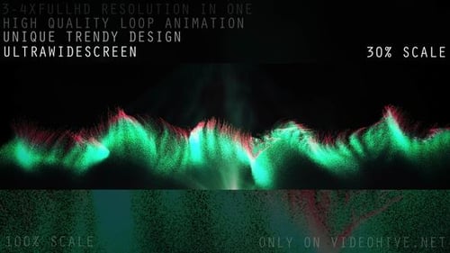 Magic Particles Green