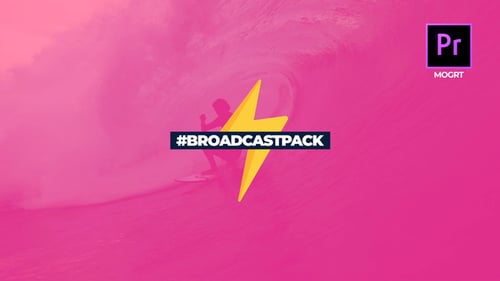 Broadcast Pack mogrt