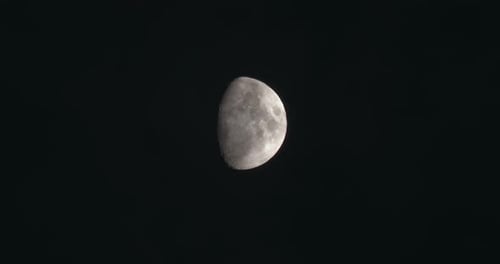 Moon Close Up Detail