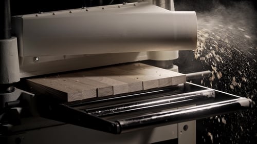 Wood Machine Processes Board