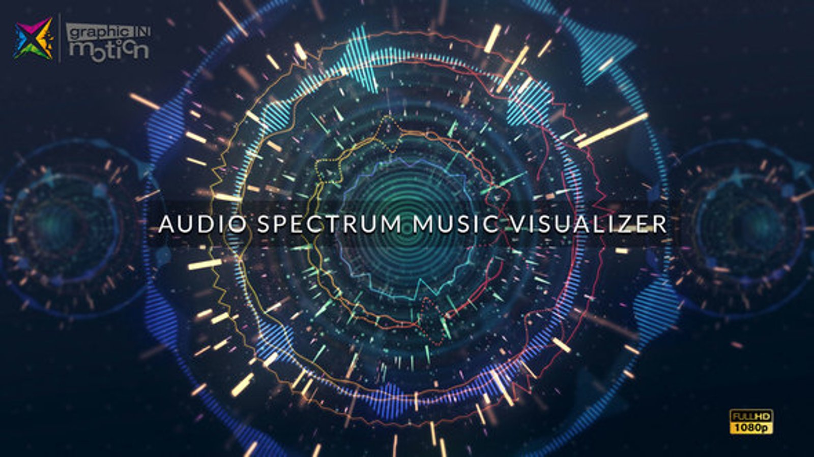 Audio Spectrum Music Visualizer, Elements ft. audio visualiser & audio ...