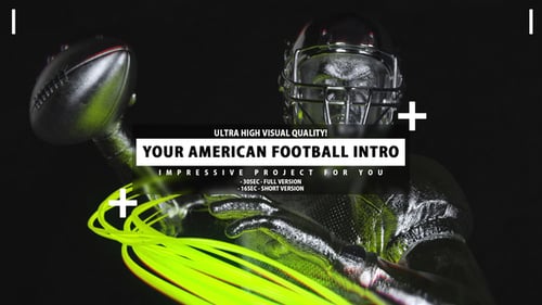 Dein American Football-Intro