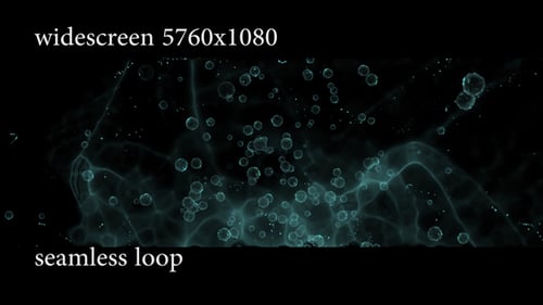 Mystic Underwater Bubbles Breitbild