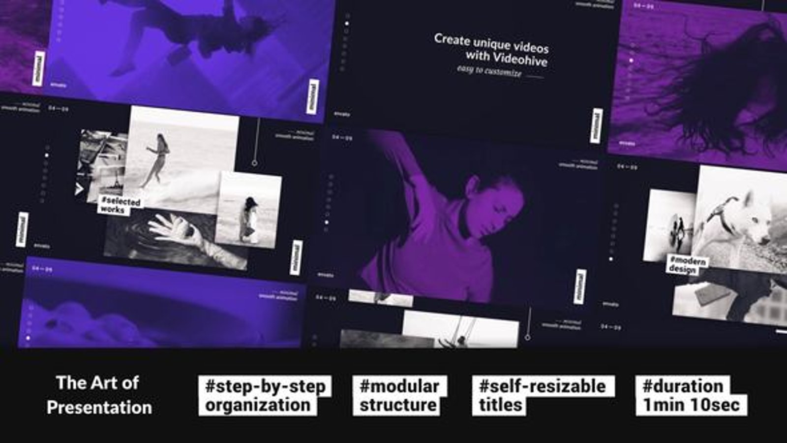 The Art of Presentation // Minimal Portfolio Showcase, Video Displays ...