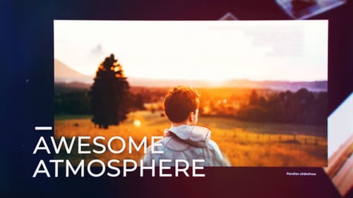Dynamic Sliced Photo Video Slideshow Presentation