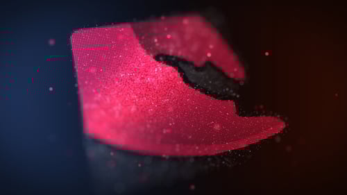 Glitter Particles - Revelação de logotipo de moda