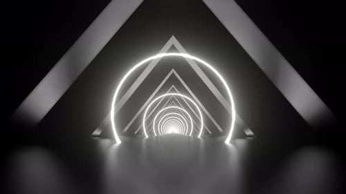 Neon Light Vj Loop 4K