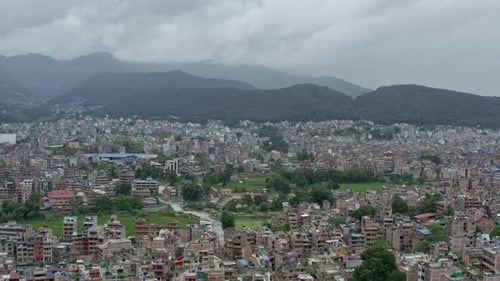 Aerial View Bhaktapur Nepal
