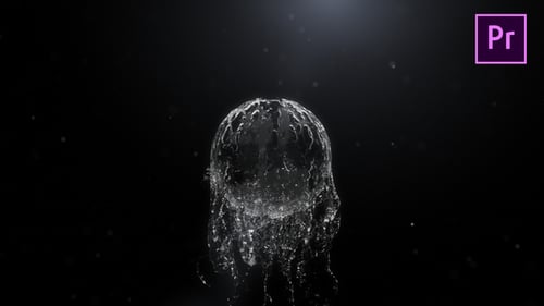 Spherical Liquid Logo Reveal - Premiere Pro