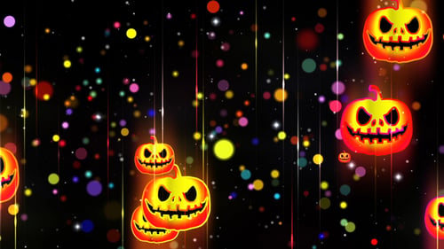 Fundo de néon Helloween 2