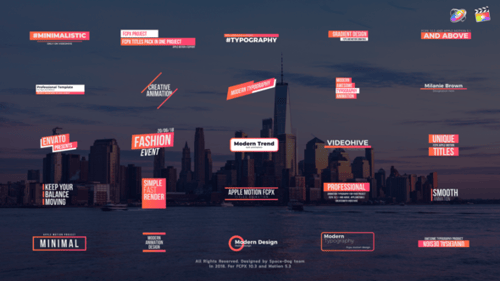 Corporate Titles | FCPX or Apple Motion