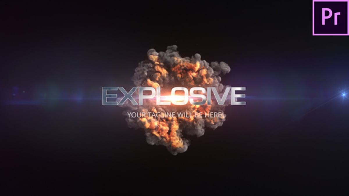 Quick Explosion Title, Titles ft. blast & cinematic - Envato