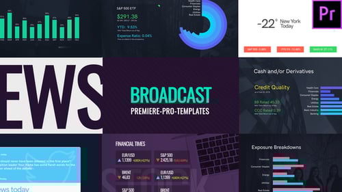 Market News Mogrt Pack