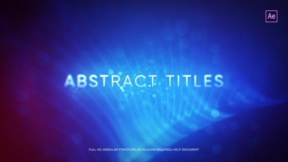 Abstract Titles, Titles ft. abstract & background abstract - Envato