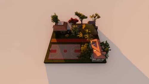 Village isometric