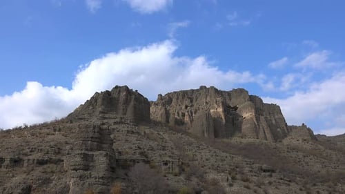 Ancient Rocky Cave Houses