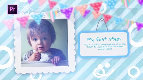 Animated Baby and Kids Photo Album Slideshow