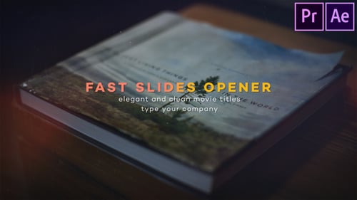 Fast Photo Logo Reveal