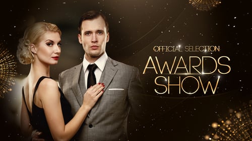 Awards Show Cinematic Opener with Golden Titles and Nominations