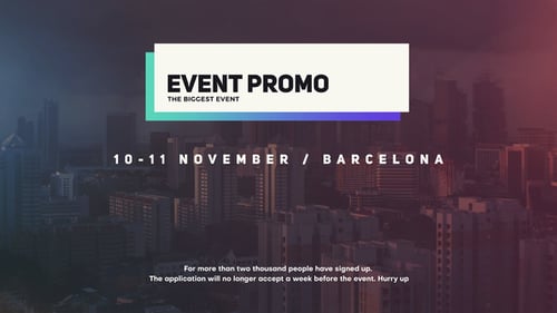 Stylish Event Promo