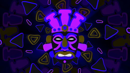 Afrikanische Maske 01
