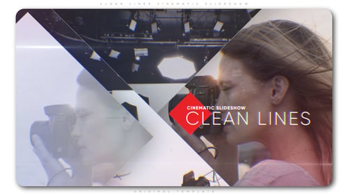 Clean Lines Cinematic Slideshow