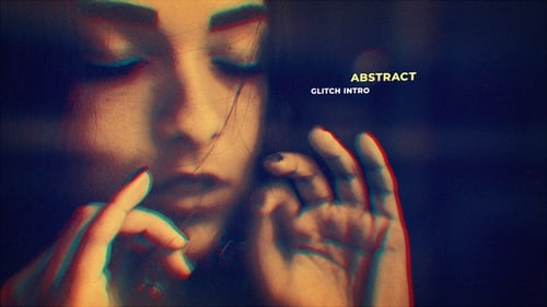 Abstract Glitch Slideshow